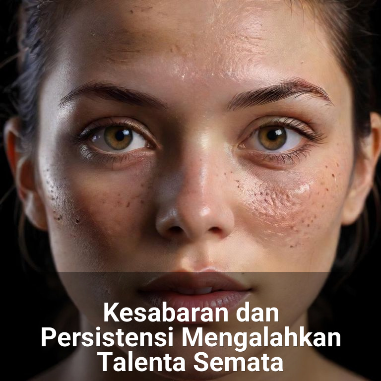 Kesabaran dan Persistensi Mengalahkan Talenta Semata