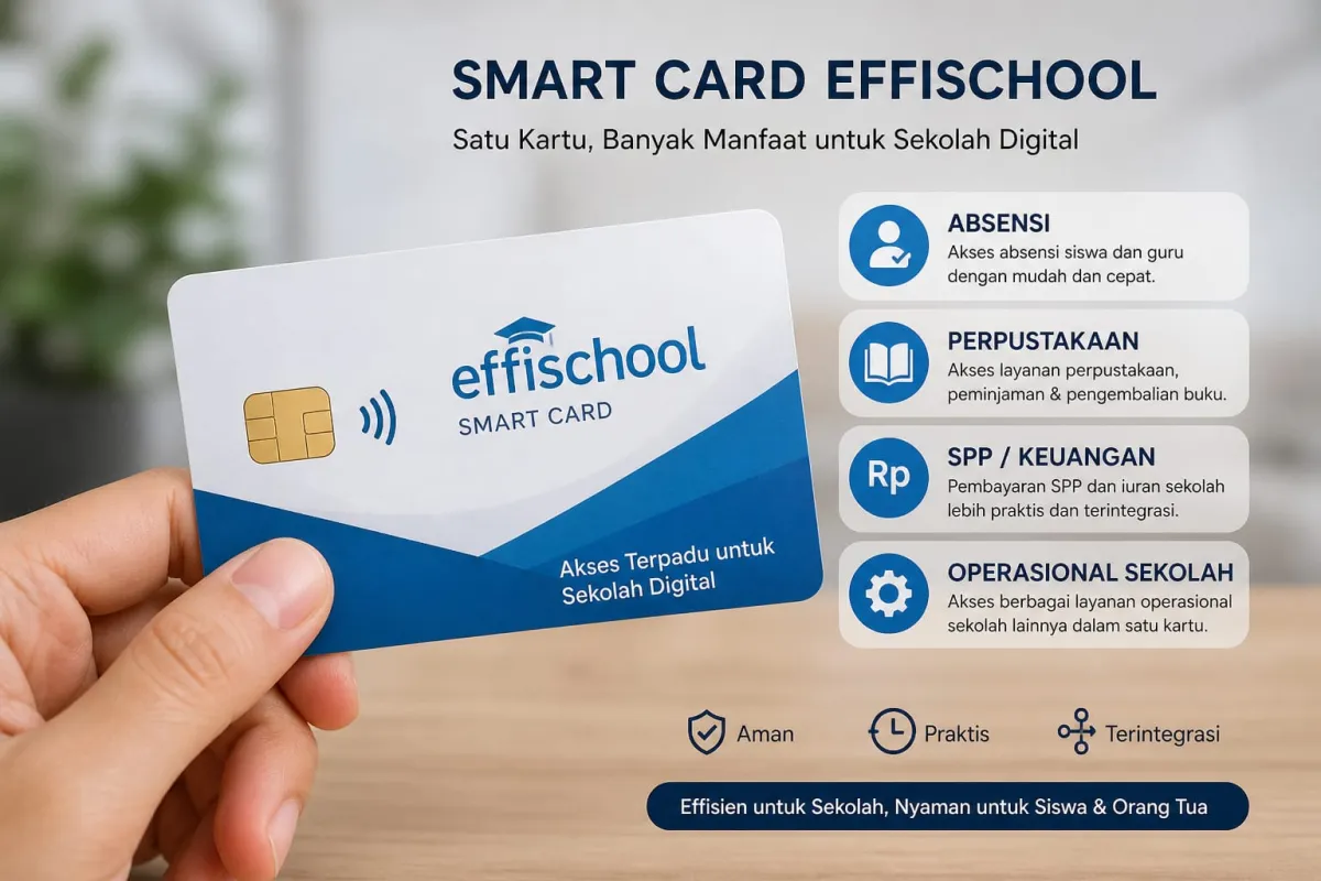 Smart Card Effischool Custom Full Color